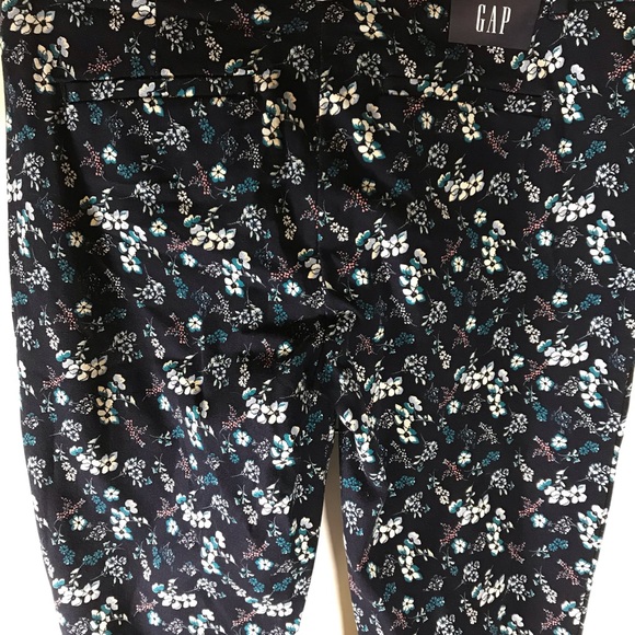 🍍Gap skinny ankle flower pants NWT - Picture 3 of 4